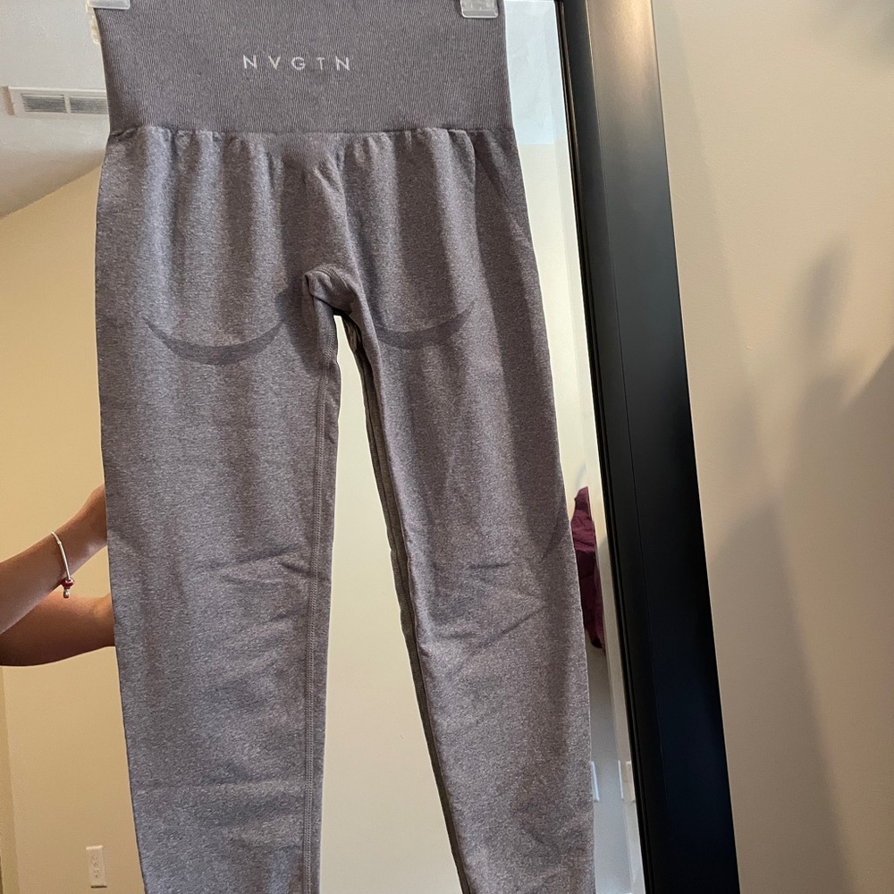 NVGTN grey contour seamless leggings